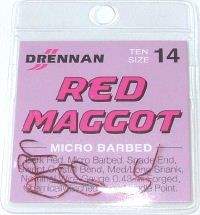 Drennan - Red Maggot Micro Barbed Hook
